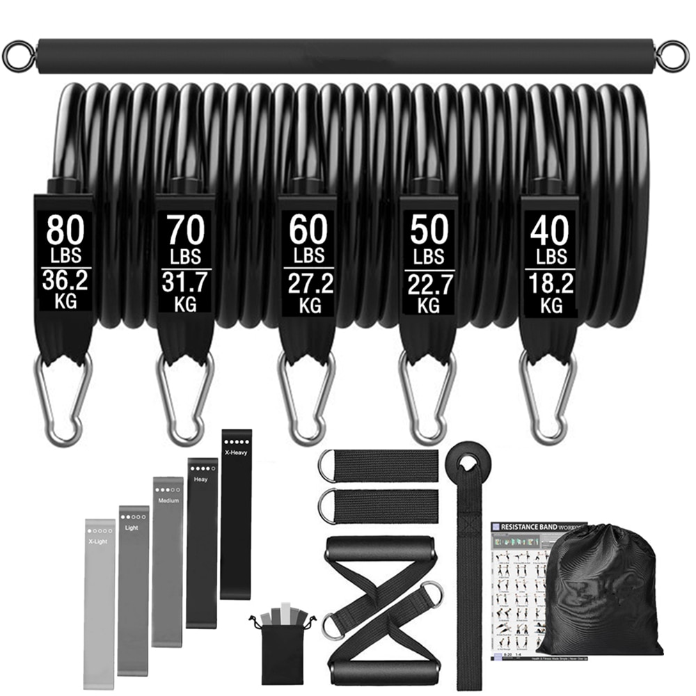 bar and 300lbs-18pcs