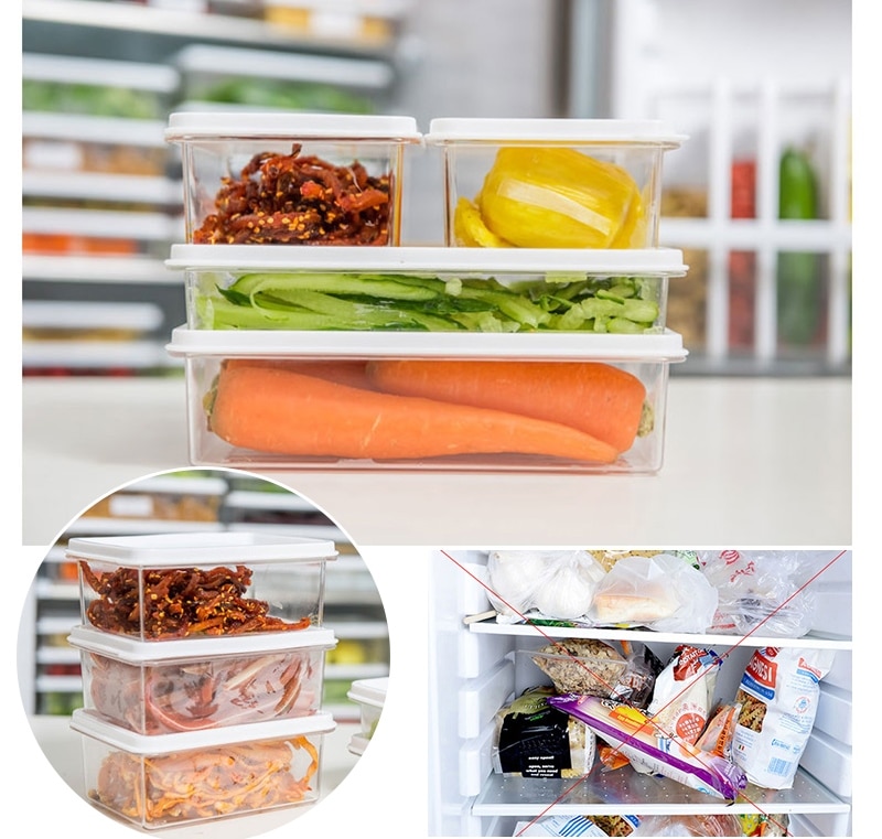 Food Storage Organizer Container with Lid