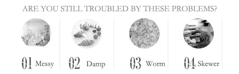 Food Storage Organizer Container with Lid